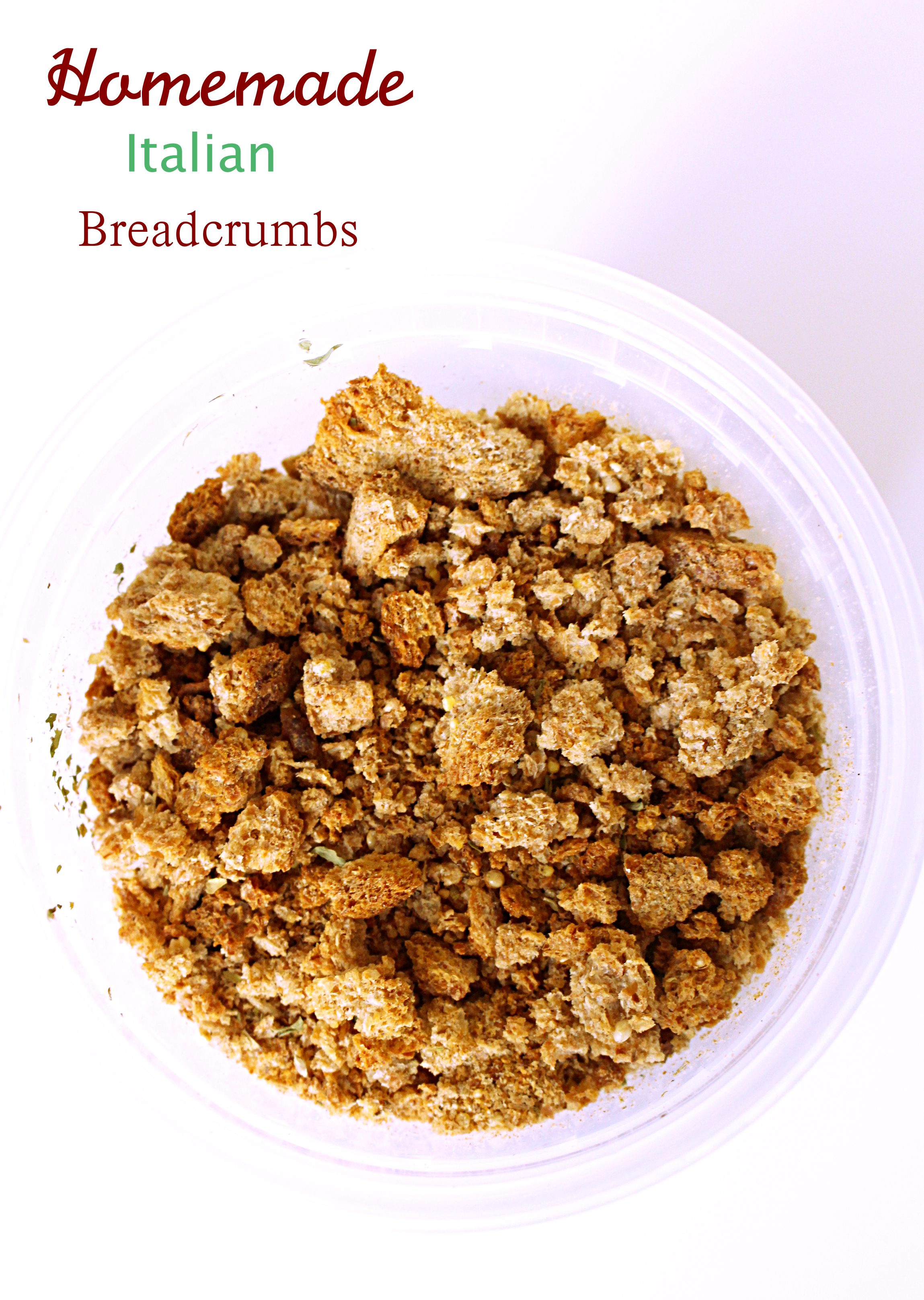 Homemade Italian Breadcrumbs - C it Nutritionally