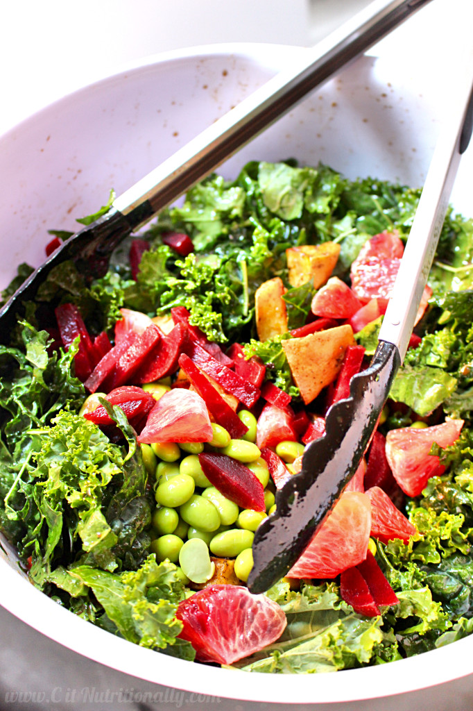 Winter Kale Salad - C it Nutritionally