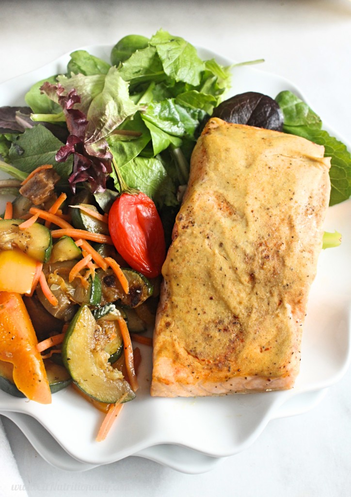 Easy Dijon Baked Salmon + Video! - C it Nutritionally