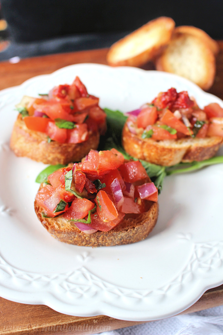 Sun Dried Tomato Bruschetta | C it Nutritionally